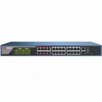 HIKVISION DS-3E0326P-E/M(С) Коммутатор на 24 PoE порта